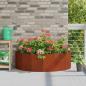 Preview: ARDEBO.de - Pflanzk?bel Rostig 120 x 60 x 35 cm Wetterfeststahl