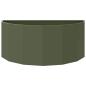 Preview: Pflanzkübel Olive Grün 90 x 45 x 35 cm Stahl