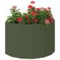Preview: Pflanzkübel Olive Grün 60 x 30 x 35 cm Stahl