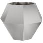 Preview: Pflanzkübel 2 Stk. Silber 75 x 75 x 60 cm Edelstahl