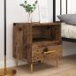Preview: Nachttisch 2 Stk. Altholz 40 x 35 x 47,5 cm Holzwerkstoff