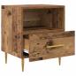 Preview: Nachttisch 2 Stk. Altholz 40 x 35 x 47,5 cm Holzwerkstoff