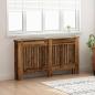 Preview: Heizkörperabdeckung Altholz 152 x 19 x 81,5 cm Holzwerkstoff
