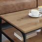 Preview: Couchtisch Artisan-Eiche 90 x 49 x 40 cm Holzwerkstoff