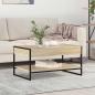 Preview: ARDEBO.de - Couchtisch Sonoma 80 x 50 x 40 cm Holzwerkstoff