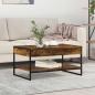 Preview: ARDEBO.de - Couchtisch Raucharbe 80 x 50 x 40 cm Holzwerkstoff