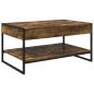 Preview: Couchtisch Raucharbe 80 x 50 x 40 cm Holzwerkstoff