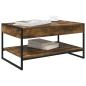 Preview: Couchtisch Raucharbe 80 x 50 x 40 cm Holzwerkstoff