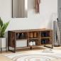 Preview: ARDEBO.de - Schuhschrank 100 x 35 x 44 cm Holzwerkstoff Raucharbe
