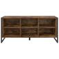 Preview: Schuhschrank 100 x 35 x 44 cm Holzwerkstoff Raucharbe