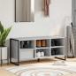 Preview: ARDEBO.de - Schuhschrank 100 x 35 x 44 cm Holzwerkstoff Graues Sonoma