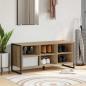 Preview: ARDEBO.de - Schuhschrank 100 x 35 x 44 cm Holzwerkstoff Kunsthandwerk Eiche