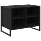 Preview: Schuhschrank 60 x 35 x 44 cm Holzwerkstoff Schwarz Eichen-Optik