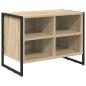 Preview: Schuhschrank 60 x 35 x 44 cm Holzwerkstoff Sonoma