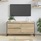 Preview: ARDEBO.de - TV-Schränk 100 x 36 x 49.5 cm Sonoma Holzwerkstoff