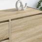 Preview: TV-Schränk 100 x 36 x 49.5 cm Sonoma Holzwerkstoff