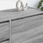 Preview: TV-Schränk 100 x 36 x 49.5 cm Graues Sonoma Holzwerkstoff