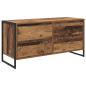 Preview: TV-Schränk 100 x 36 x 49.5 cm Altholz Holzwerkstoff
