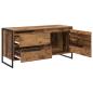 Preview: TV-Schränk 100 x 36 x 49.5 cm Altholz Holzwerkstoff