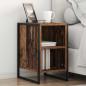 Preview: ARDEBO.de - Nachttisch Altholz 39,5 x 30 x 50 cm Holzwerkstoff
