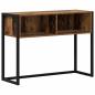 Preview: Beistelltisch Altholz 100 x 36 x 75 cm Holzwerkstoff