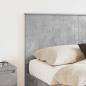 Preview: Kopfteil Beton Grau Holzwerkstoff