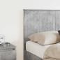 Preview: Kopfteil Beton Grau Holzwerkstoff