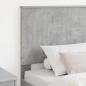 Preview: Kopfteil Beton Grau Holzwerkstoff