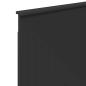 Preview: Kopfteil Schwarz Eichen-Optik Holzwerkstoff