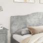 Preview: Kopfteil Beton Grau Holzwerkstoff