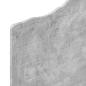 Preview: Kopfteil Beton Grau Holzwerkstoff