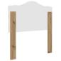Preview: Kopfteil Artisan-Eiche Holzwerkstoff