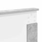 Preview: Kopfteil Beton Grau Holzwerkstoff