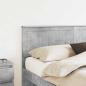Preview: Kopfteil Betongrau Holzwerkstoff