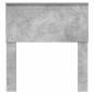 Preview: Kopfteil Beton Grau Holzwerkstoff