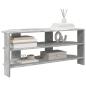 Preview: EckTVSchrank 100 x 40,5 x 45 cm Betongrau Holzwerkstoff