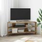 Preview: ARDEBO.de - EckTVSchrank 100 x 40,5 x 45 cm Artisan-Eiche Holzwerkstoff