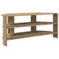 Preview: EckTVSchrank 100 x 40,5 x 45 cm Artisan-Eiche Holzwerkstoff