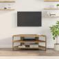 Preview: EckTVSchrank 100 x 40,5 x 45 cm Artisan-Eiche Holzwerkstoff