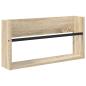 Preview: Magazinregal Sonoma-Eiche 60 x 12 x 30 cm Holzwerkstoff