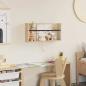 Preview: Magazinregal Sonoma-Eiche 60 x 12 x 30 cm Holzwerkstoff