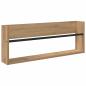 Preview: Magazinregal Artisan-Eiche 80 x 12 x 30 cm Holzwerkstoff