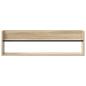 Preview: Magazinregal Sonoma-Eiche 100 x 12 x 30 cm Holzwerkstoff