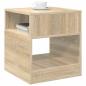 Preview: Beistelltisch 2 stk. Sonoma-Eiche 40,5 x 40 x 45 cm
