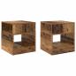 Preview: Beistelltisch 2 stk. Altholz 40,5 x 40 x 45 cm Holzwerkstoff