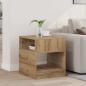 Preview: ARDEBO.de - Beistelltisch Artisan-Eiche 40,5 x 40 x 45 cm Holzwerkstoff