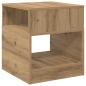 Preview: Beistelltisch 2 stk. Artisan-Eiche 40,5 x 40 x 45 cm