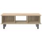 Preview: TV-Ständer 100 x 35 x 35 cm Sonoma-Eiche Holzwerkstoff