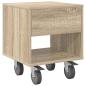 Preview: Nachttisch 2 stk. Sonoma-Eiche 40,5 x 40 x 48 cm Holzwerkstoff