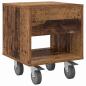 Preview: Nachttisch Altholz 40,5 x 40 x 48 cm Holzwerkstoff